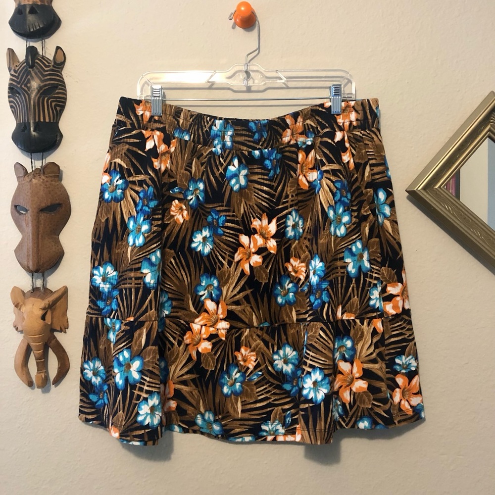 Land’s End elastic waist skirt